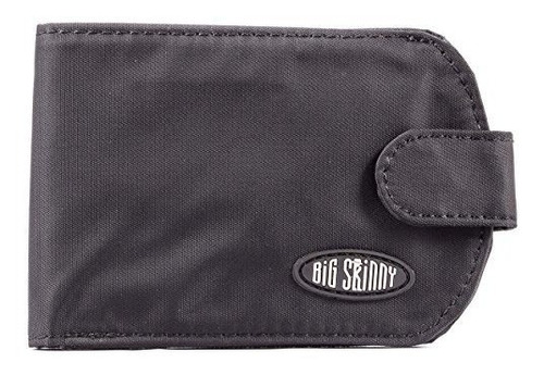 Big Skinny Mujer Taxicat Bi-fold Slim Wallet, Con Capacidad