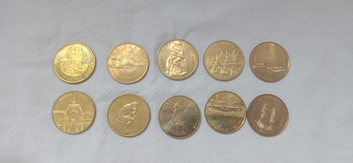 Lote Monedas Francia 