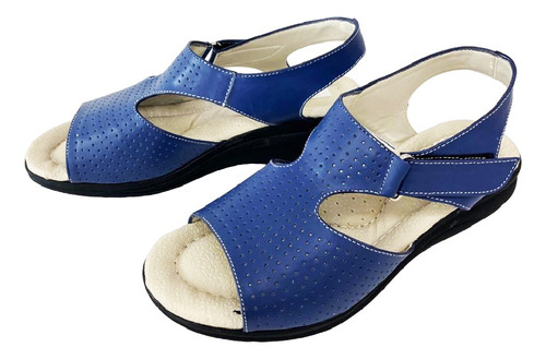 San Crispino Sandalias Azules 52