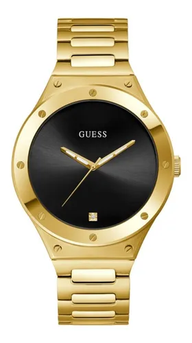 Reloj Para Hombre Marca Guess Original Scope Color Dorado Color