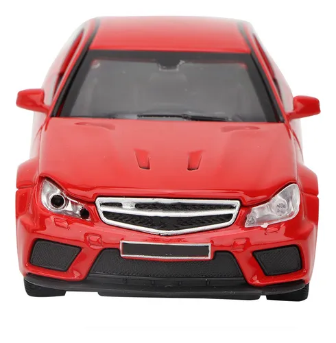 Red Red Car Vehicle Toy 1:32 Alloy Child Kid High Simulation