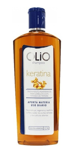 Olio Shampoo Keratina X 420ml Masaromas