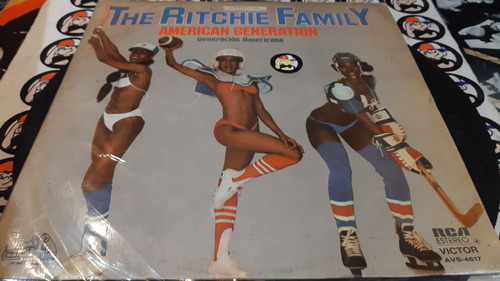 Ritchie Family Generación Americana Lp Vinilo Argentina 1978