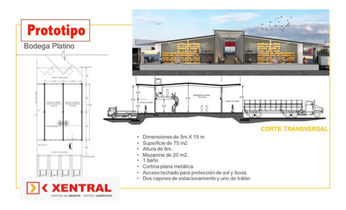Imagen 6 de 11 de Bodega A-21 Nueva En Central De Abasto