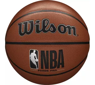 Pelota De Basket Wilson Nba Forge Pro Marrón Talla 7