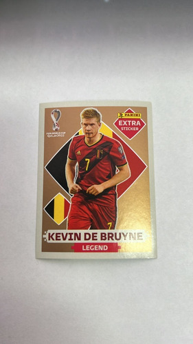 Lámina Panini Extra Sticker Bronce Kevin De Bruyne