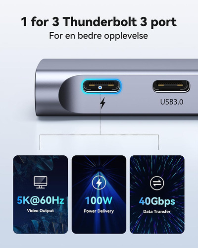 Selore&s-global Adapter, For Macbook Pro/mac M1 40 G...