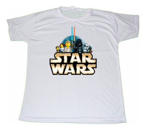 Remera Star Wars Lego - Blanca