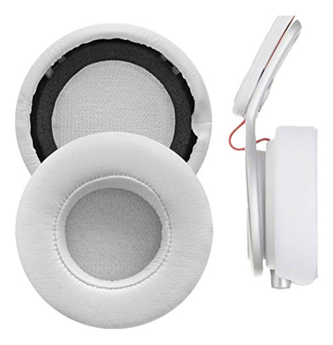 // 1par Almohadillas De Repuesto De Cuero Para Beats Mixr