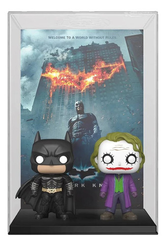 Batman And Joker The Dark Knight Movie Poster Funko Pop