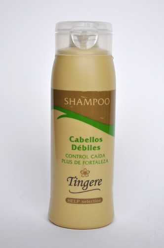 Shampoo Para Cabellos Débiles  Tingere X 300 Ml