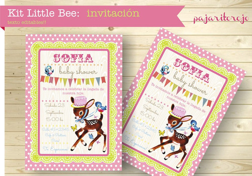 Kit Little Bee Rosa