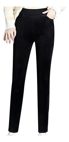 Pantalones B Fashion Para Mujer, Talla Grande, Color Liso, C