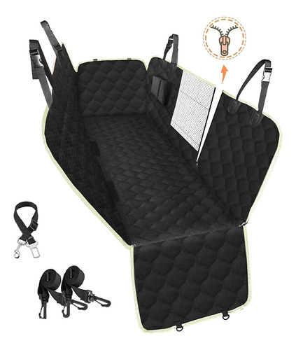 Cubierta De Asiento Peticon, Para Perros, Impermeable, Be...