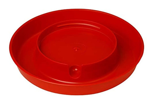 Rosca De Plástico Con Base De Agua En Color Rojo