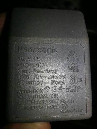 Base/cargador Para Inalambrico Panasonic Aux Kx-tga351la