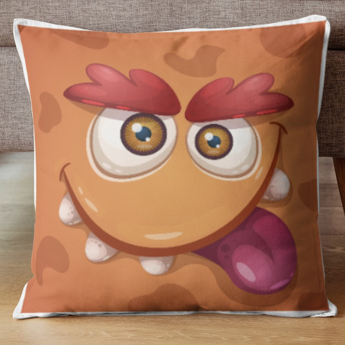 Souvenir Cumpleaños Infantil 10 Almohadones 20x20 Monstruos
