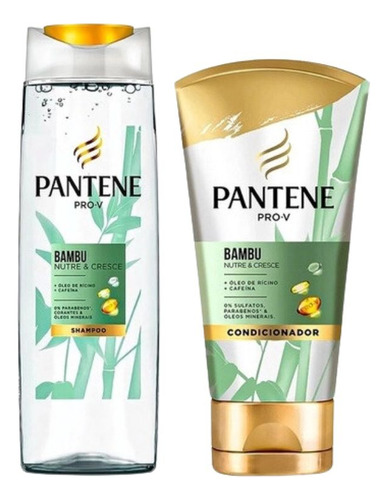 Kit Pantene 1 Shampoo 350ml+cond 175ml Bambu