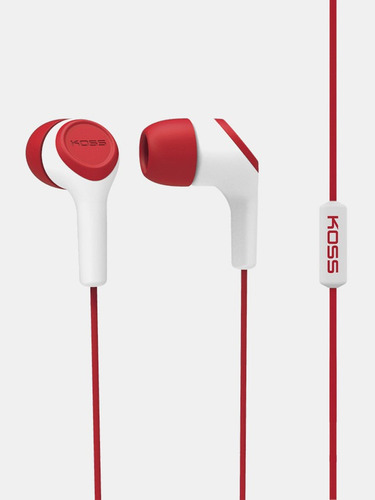 Koss Keb15 Con Mic Rojo