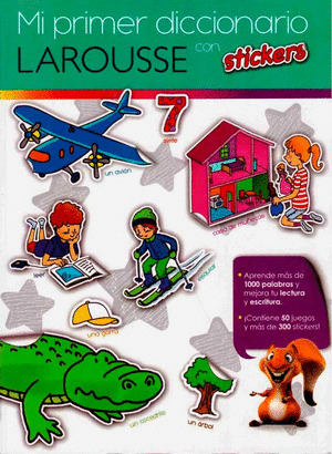 Libro Mi  Primer Diccionario Español Con Stickers