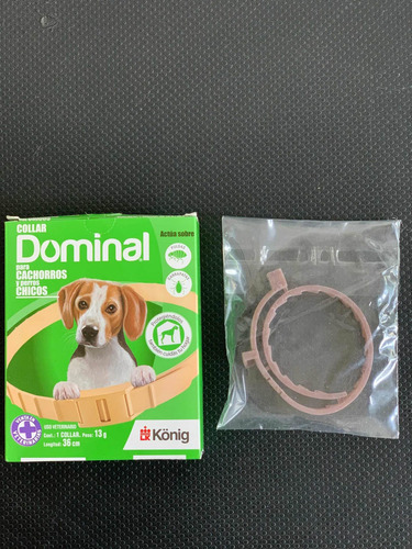 Collar Dominal Para El Control De Pulgas Y Garrapatas Oferta