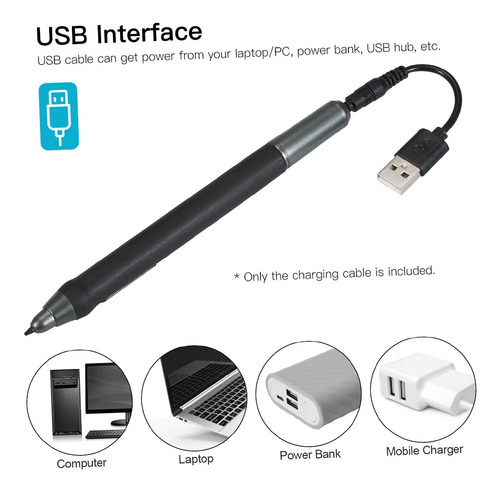 Cable De Carga Carga Bosto Stylus Cable Pen Charger