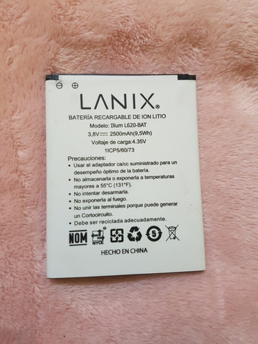 Repuesto Original Lanix L620 