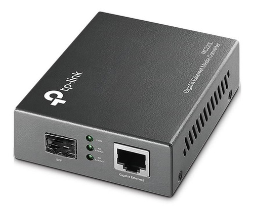 Imagen 1 de 5 de Convertidor De Medios Tp-link Mc220l Multimedia Sfp Gigabite