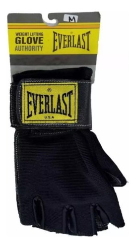 Guantes Cortos Everlast Gimnasio Ejercicio Pesas Gym Ciclism