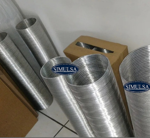 Ducto Flexible De Aluminio De 10 Pulgadas / Simulsa