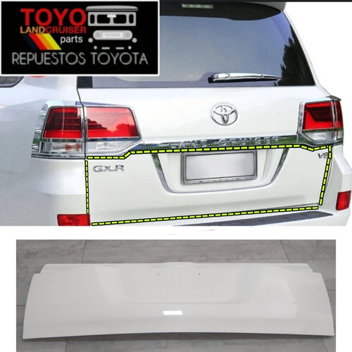 Compuerta Toyota Roraima Land Cruiser Lc200 16 17 18 19 20