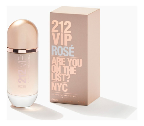 Perfume 212 Vip Rose Carolina Herrera 80ml