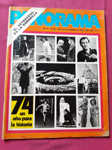 Revista Panorama Nº 387 Año 1974 Retroceso De La Guerrilla