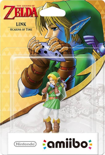 Amiibo Link Ocarina Of Time Legend Of Zelda