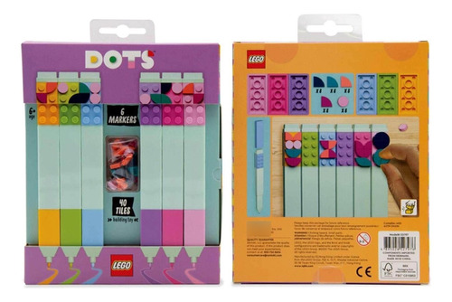 Marcadores Lego Dots Set 6 Piezas