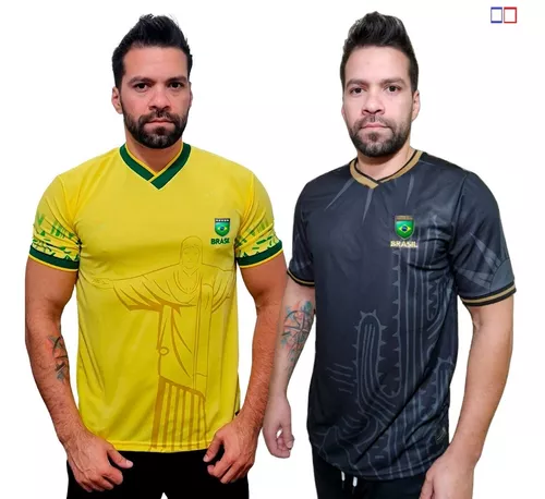 Camisa do Brasil Copa do Mundo 2022 Masculina Futebol Torcedor