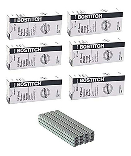 Bostitch Premium  grapas Para Grapadora P3, 0.25-inch Piern