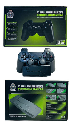 Consola M8 Con Joystick*2u Inalámbrico 4k/hd 64gb*sd 10000+games