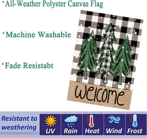 Seasonal Garden Flags Set,double Sided 12.5 X 18 Inch Yard F