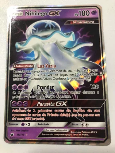 Card Pokemon Nihilego Gx