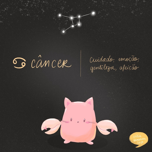 Caderninho Signos - Câncer