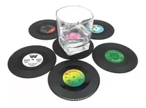 Comprar 6 Posavasos Personalizados De Disco Moda Estilo Bar
