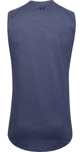 Playera Sin Mangas Under Armour Caballeros Azul 1351556-497