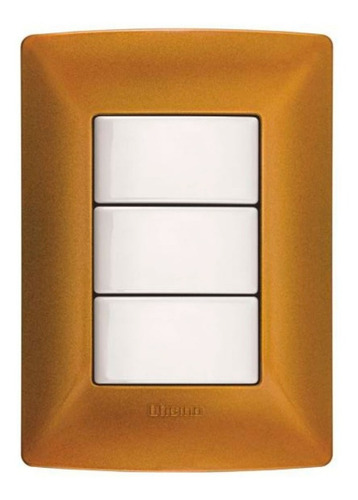 Imagen 2 de 2 de Placa 3 Modulos Cofre Qz4803m3xoc Quinzino Mx