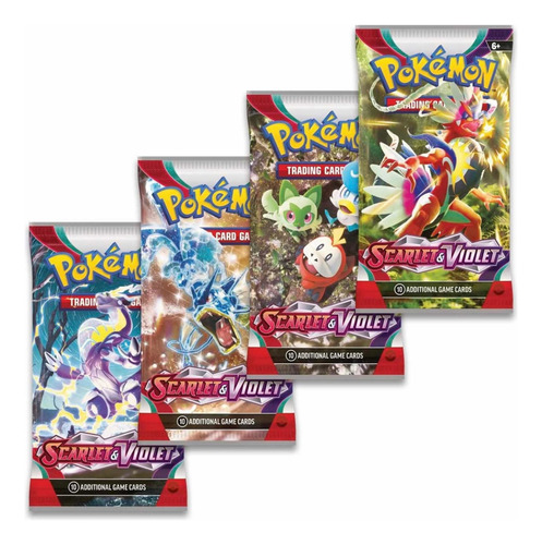 Pokémon Tcg: Scarlet & Violet Booster Pack X10