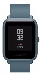 Smartwatch Amazfit Basic Bip Lite 1.28" caixa de policarbonato azul, pulseira azul A1915