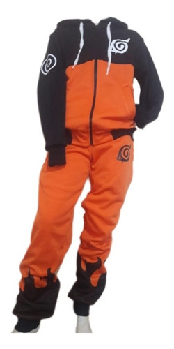  Campera Y Pantalon Naruto Adulto. Envios Gratis T- 16 Al L