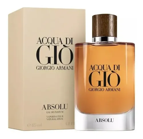 香水(男性用) Giorgio Armani Acqua Di Gio Absolu125 ml Acqua Di Giò Absolu Edp 125ml para Masculino | MercadoLivre