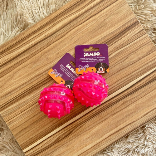 Bola Para Cachorros Brinquedo Pet Bola Dura Cravo P - Jambo