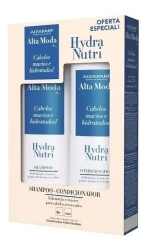 Kit Shampoo E Condicionador Hydra Nutri Alfaparf Alta Moda